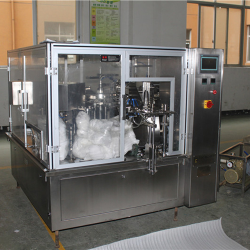 zipper bag packing machine picture