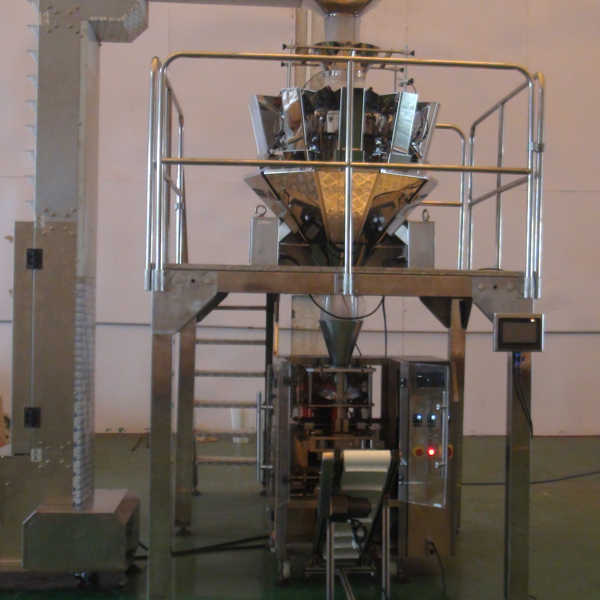 Automatic sachet packing line real picture